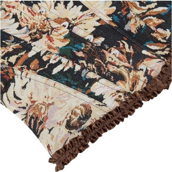 Renaissance Corset Top for Women Brown3 - Picture 6 of 7